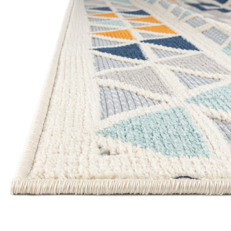 Bahama Breeze Outdoor Collection Area Rug -  Andros Rectangle Gray  lifestyle 6