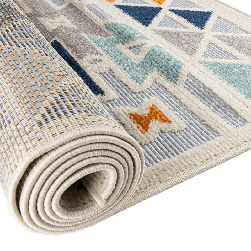 Bahama Breeze Outdoor Collection Area Rug -  Andros Rectangle Gray  lifestyle 11