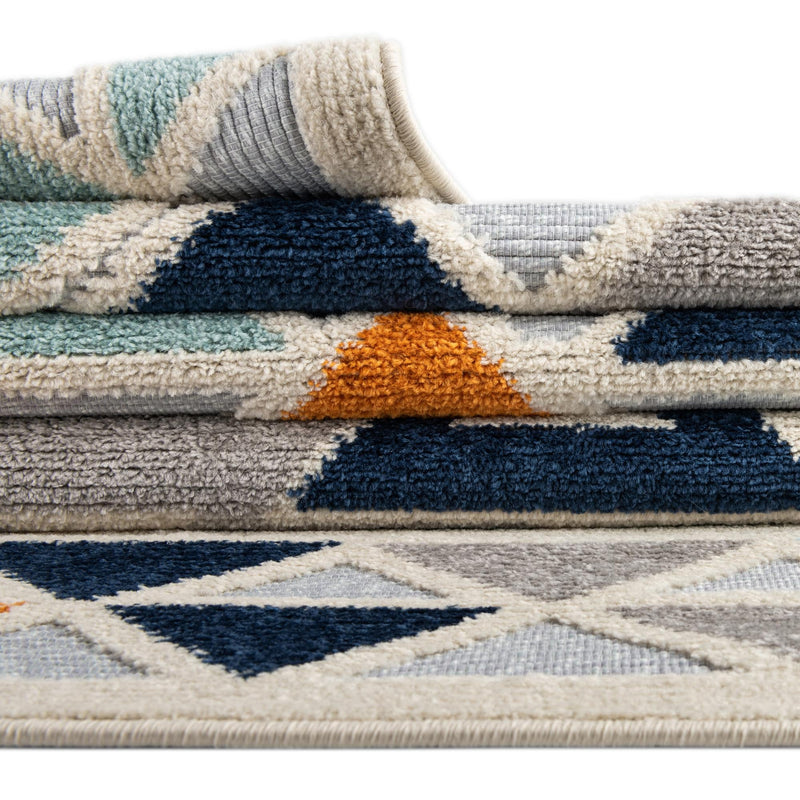 Bahama Breeze Outdoor Collection Area Rug -  Andros Rectangle Gray  lifestyle 13