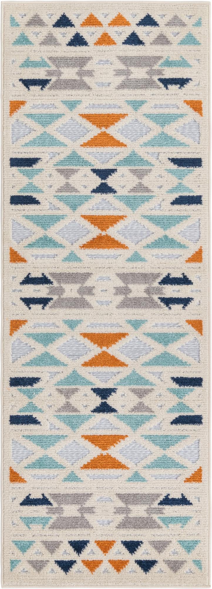 Bahama Breeze Outdoor Collection Area Rug -  Andros Runner Gray  lifestyle 16