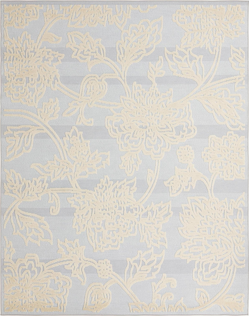 Bahama Breeze Outdoor Collection Area Rug -  Eleuthera Rectangle Gray Main