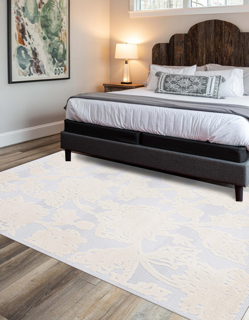 Bahama Breeze Outdoor Collection Area Rug -  Eleuthera Rectangle Gray  lifestyle 13