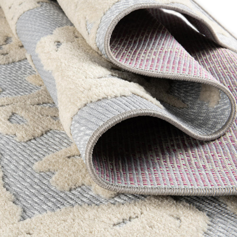 Bahama Breeze Outdoor Collection Area Rug -  Eleuthera Rectangle Gray  lifestyle 23