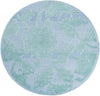 Bahama Breeze Outdoor Collection Area Rug -  Eleuthera Round Navy Blue  lifestyle 30
