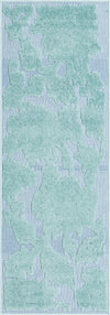 Bahama Breeze Outdoor Collection Area Rug -  Eleuthera Runner Navy Blue  lifestyle 31