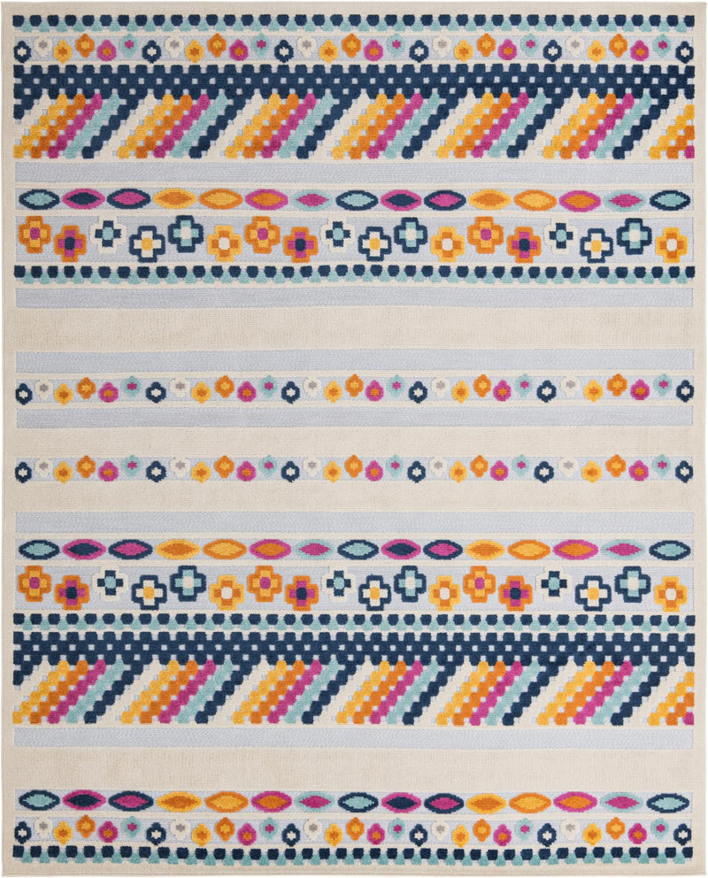 Bahama Breeze Outdoor Collection Area Rug -  Bimini Rectangle Gray Main