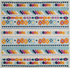 Bahama Breeze Outdoor Collection Area Rug -  Bimini Square Blue  lifestyle 43