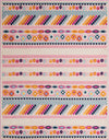Bahama Breeze Outdoor Collection Area Rug -  Bimini Rectangle Pink  lifestyle 5