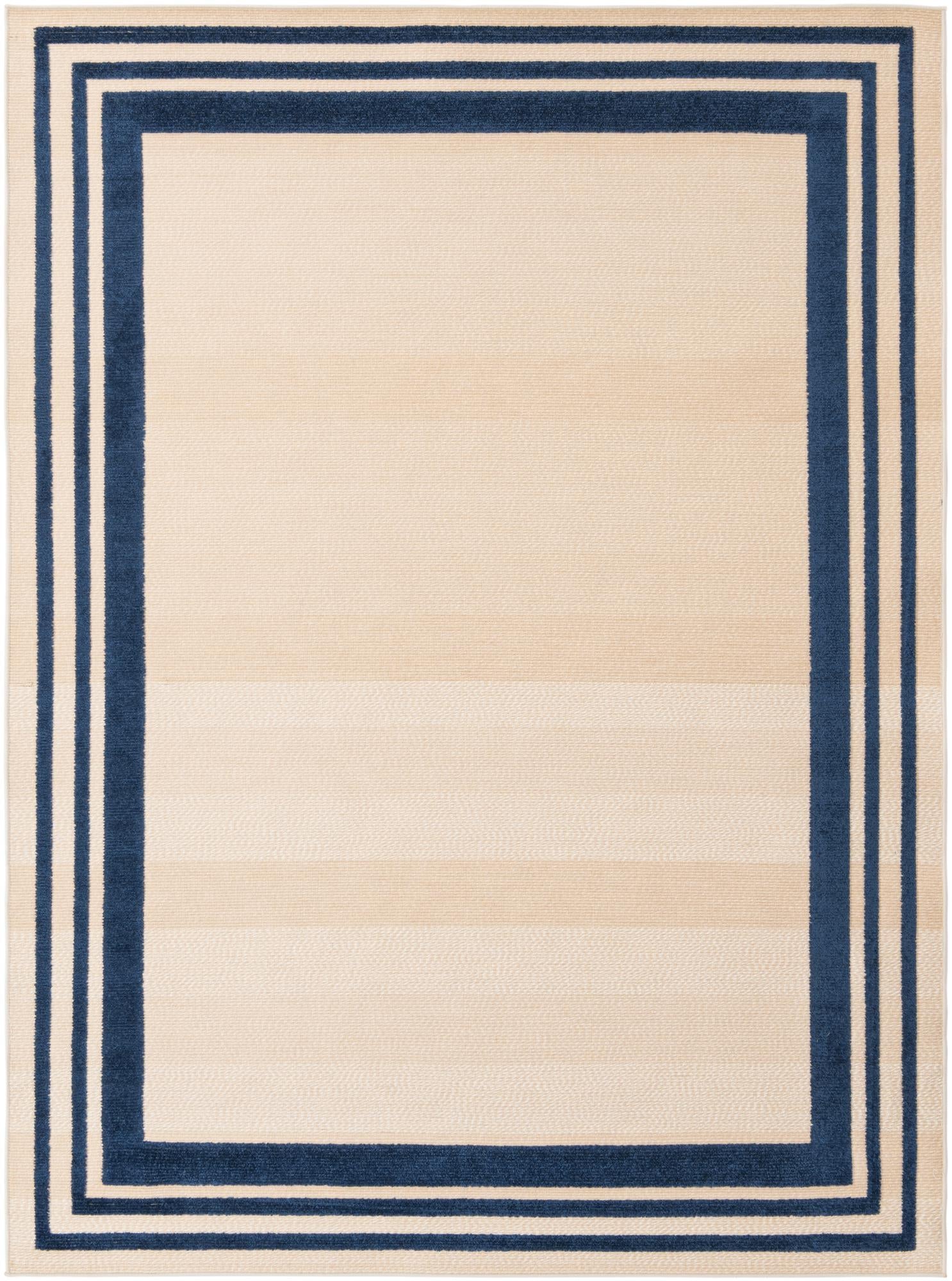 Bahama Breeze Outdoor Collection Area Rug -  Abaco Rectangle Beige  lifestyle 2