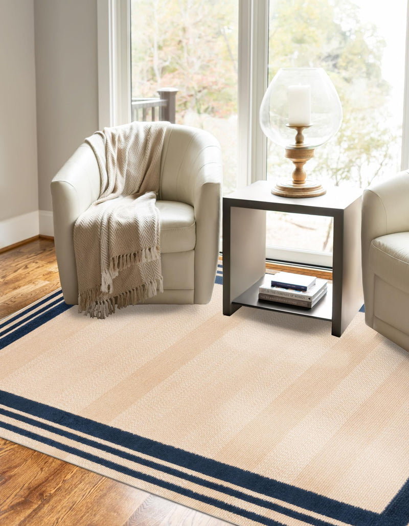 Bahama Breeze Outdoor Collection Area Rug -  Abaco Rectangle Beige  lifestyle 25