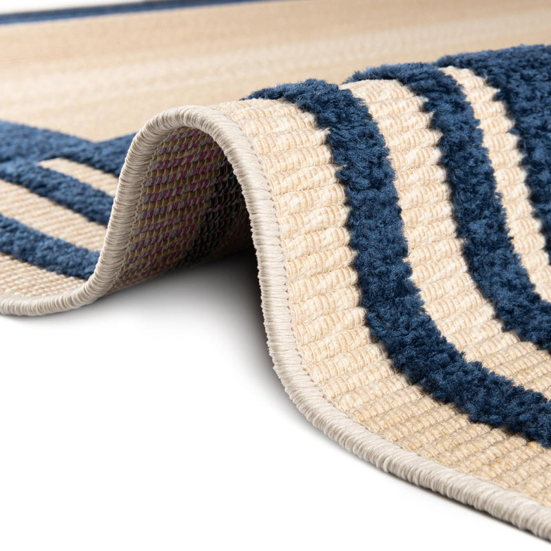 Bahama Breeze Outdoor Collection Area Rug -  Abaco Rectangle Beige  lifestyle 18