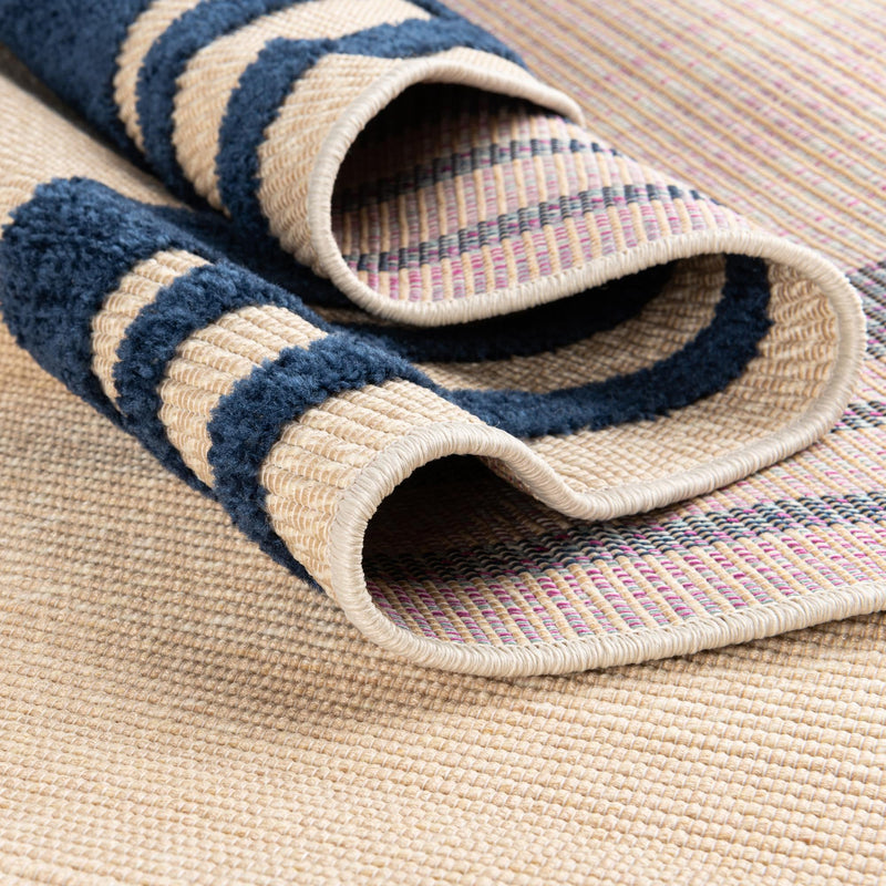Bahama Breeze Outdoor Collection Area Rug -  Abaco Rectangle Beige  lifestyle 24