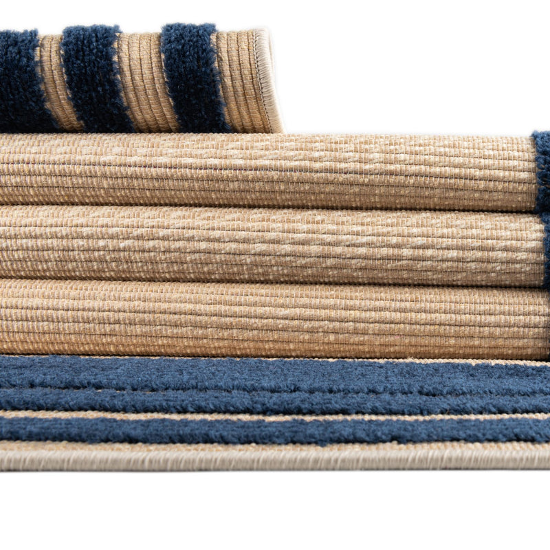 Bahama Breeze Outdoor Collection Area Rug -  Abaco Rectangle Beige  lifestyle 26