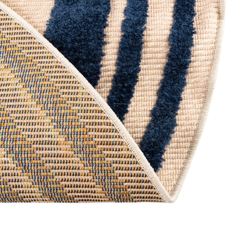 Bahama Breeze Outdoor Collection Area Rug -  Abaco Round Beige  lifestyle 66