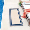 Bahama Breeze Outdoor Collection Area Rug -  Abaco Runner Beige  lifestyle 77