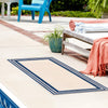 Bahama Breeze Outdoor Collection Area Rug -  Abaco Runner Beige  lifestyle 86