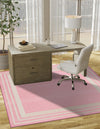 Bahama Breeze Outdoor Collection Area Rug -  Abaco Square Pink  lifestyle 103