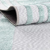 Bahama Breeze Outdoor Collection Area Rug -  Abaco Rectangle Gray Teal  lifestyle 9
