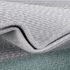 Bahama Breeze Outdoor Collection Area Rug -  Abaco Rectangle Gray Teal  lifestyle 13