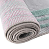 Bahama Breeze Outdoor Collection Area Rug -  Abaco Round Gray Teal  lifestyle 78
