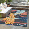 Caribbean Terrace Collection Area Rug - Antigua Rectangle Charcoal  lifestyle 27
