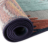 Caribbean Terrace Collection Area Rug - Antigua Round Gray  lifestyle 52