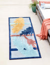 Caribbean Terrace Collection Area Rug - Antigua Runner Gray  lifestyle 40