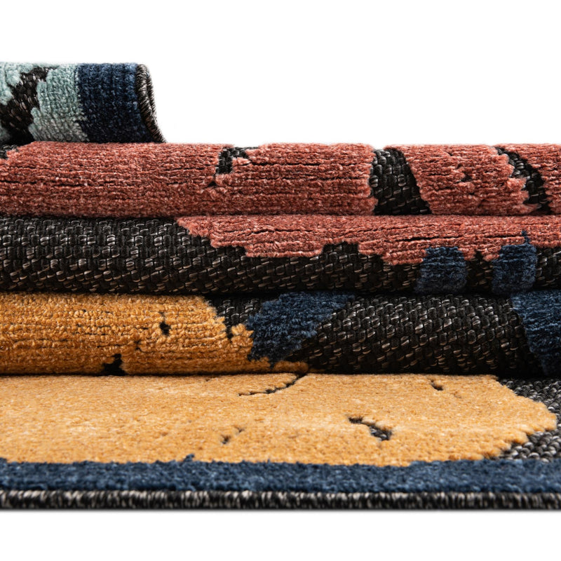 Caribbean Terrace Collection Area Rug -  Grenada Rectangle Charcoal  lifestyle 26