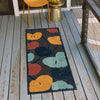 Caribbean Terrace Collection Area Rug -  Grenada Runner Charcoal  lifestyle 109