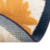 Caribbean Terrace Collection Area Rug -  Nevis Round White  lifestyle 54