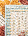 Caribbean Terrace Collection Area Rug -  StLucia Rectangle White  lifestyle 8