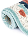 Caribbean Terrace Collection Area Rug -  StLucia Rectangle White  lifestyle 11