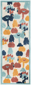 Caribbean Terrace Collection Area Rug -  StLucia Runner White  lifestyle 18