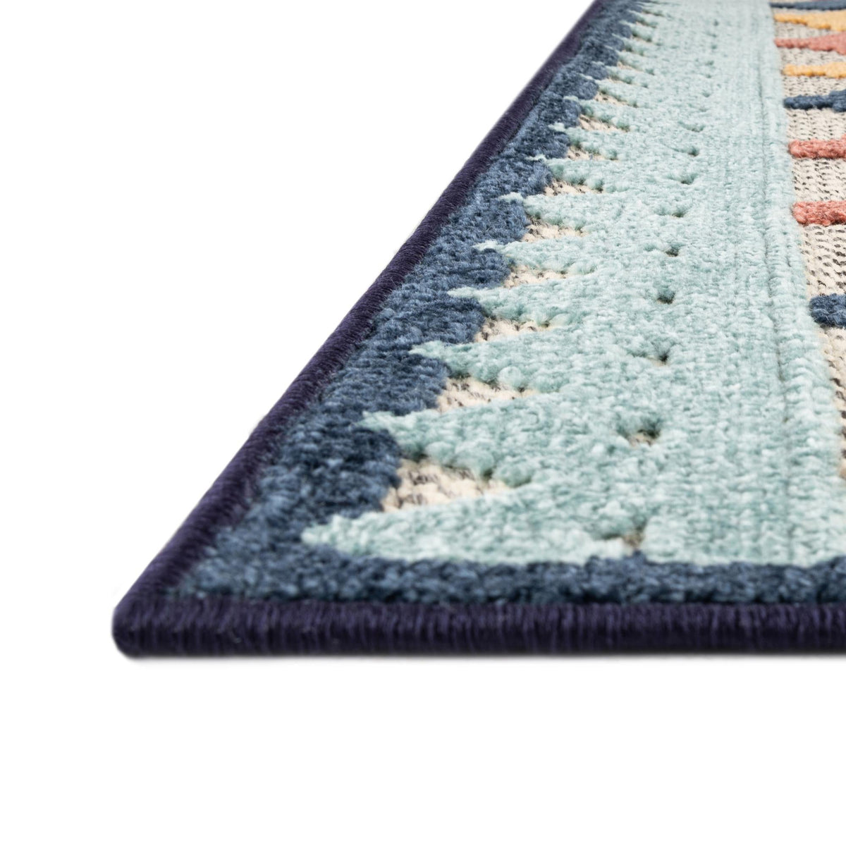 Caribbean Terrace Collection Area Rug -  Tobago Rectangle Ivory  lifestyle 12