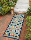 Caribbean Terrace Collection Area Rug -  Tobago Runner Ivory  lifestyle 38