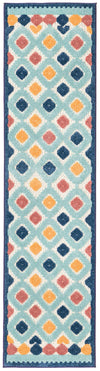 Caribbean Terrace Collection Area Rug -  Tobago Runner Ivory  lifestyle 32