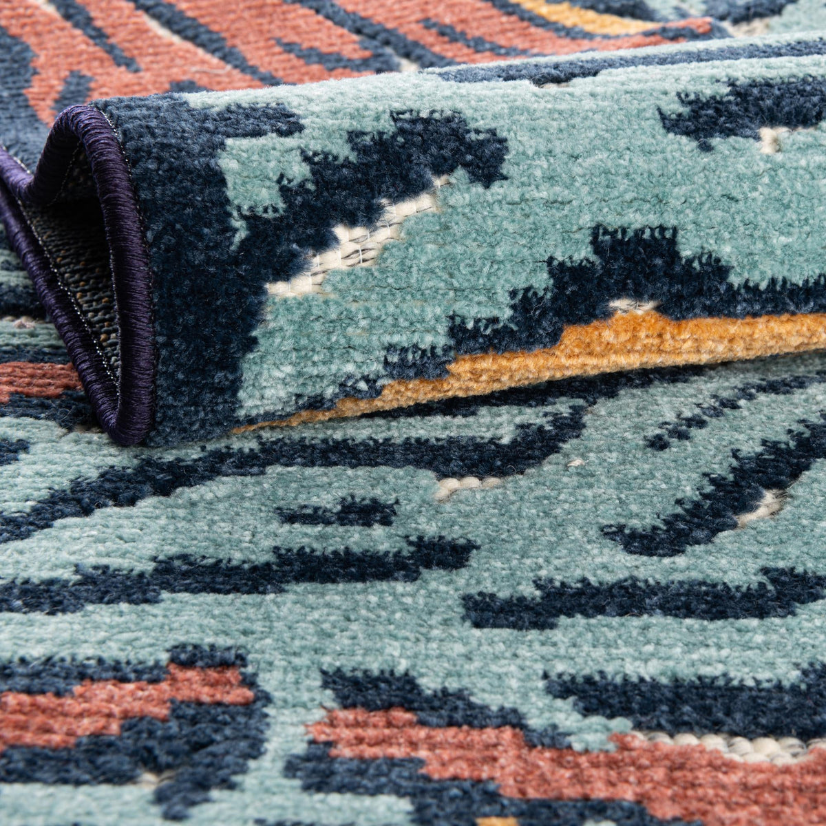 Caribbean Terrace Collection Area Rug -  Tortola Rectangle Multi  lifestyle 5