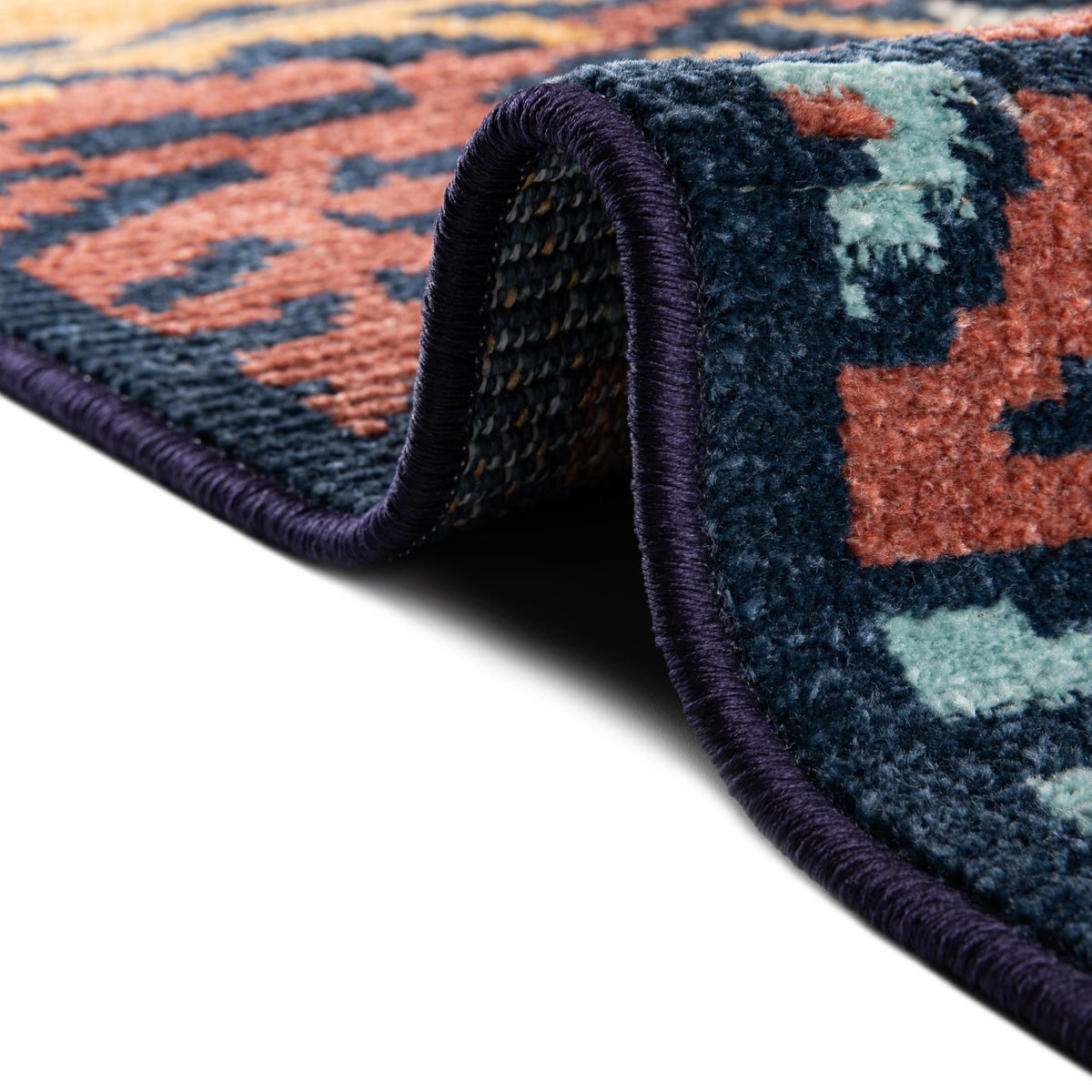 Caribbean Terrace Collection Area Rug -  Tortola Rectangle Multi  lifestyle 9