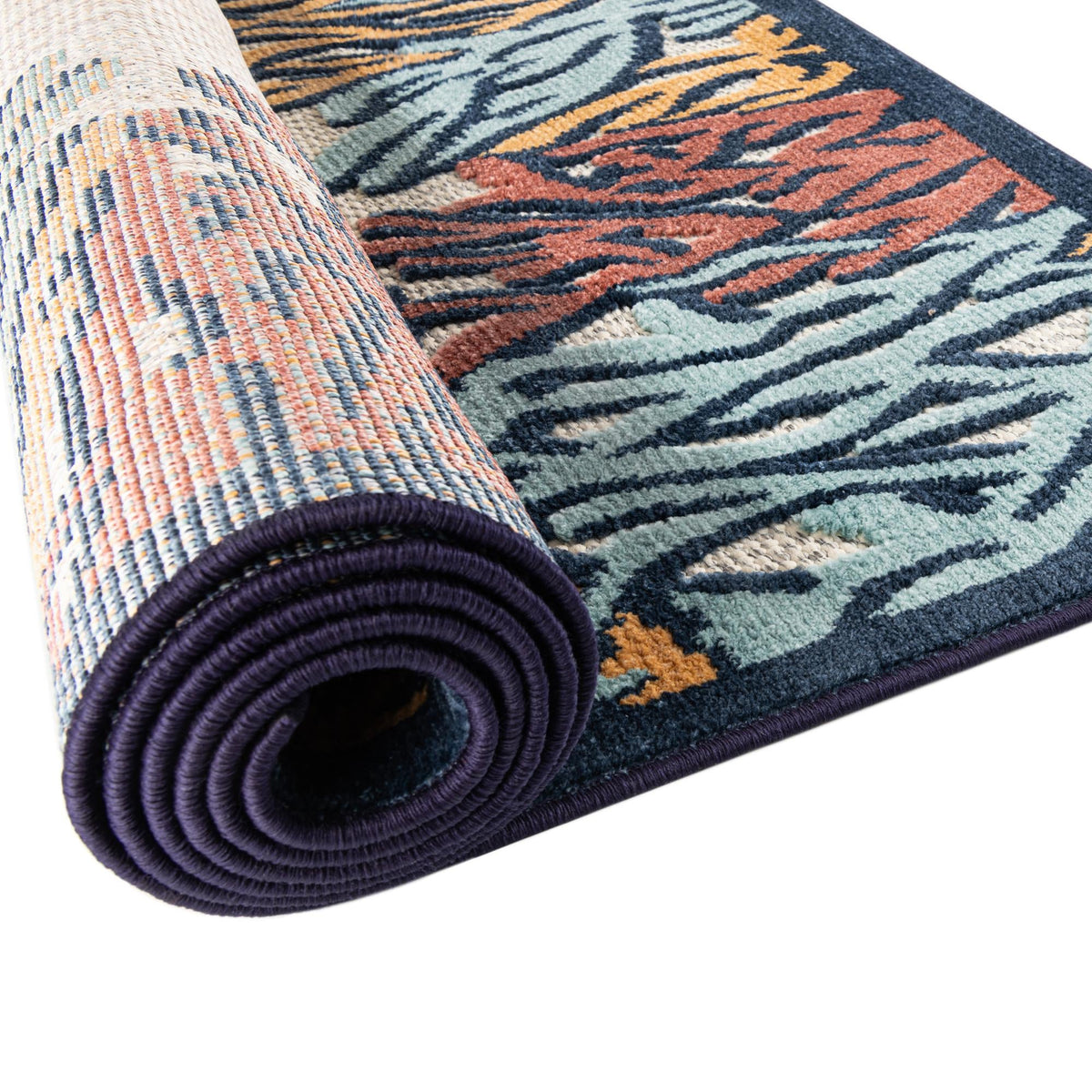 Caribbean Terrace Collection Area Rug -  Tortola Rectangle Multi  lifestyle 11