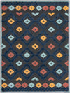 Caribbean Terrace Collection Area Rug -  Tobago Rectangle Charcoal  lifestyle 3