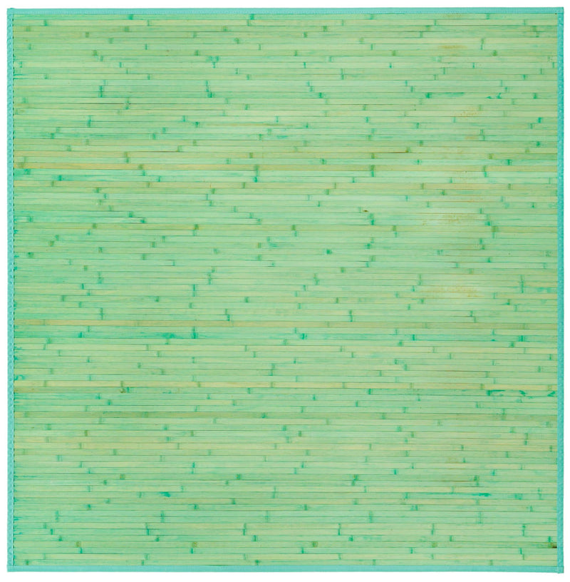 Serenity Pines Collection Area Rug - WhisperCreek Square Aqua Blue  lifestyle 51