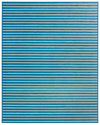 Serenity Pines Collection Area Rug - WhisperCreek Rectangle Blue White Main