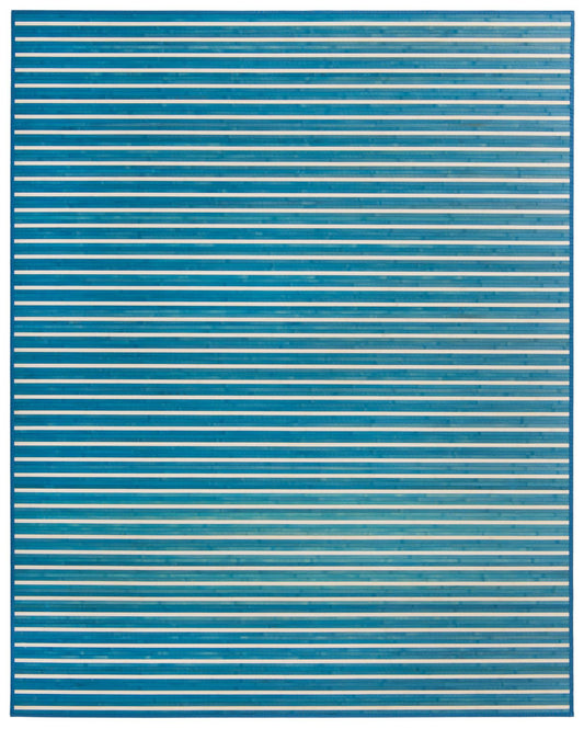 Serenity Pines Collection Area Rug - WhisperCreek Rectangle Blue White Main
