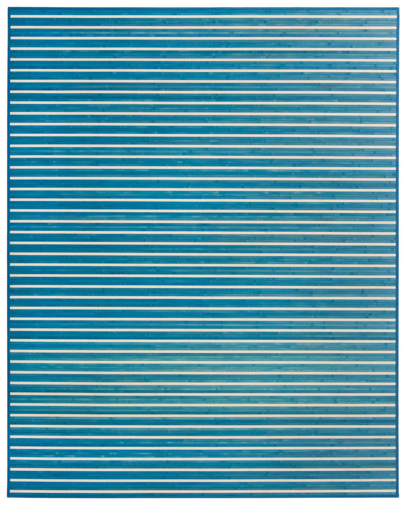 Serenity Pines Collection Area Rug - WhisperCreek Rectangle Blue White Main