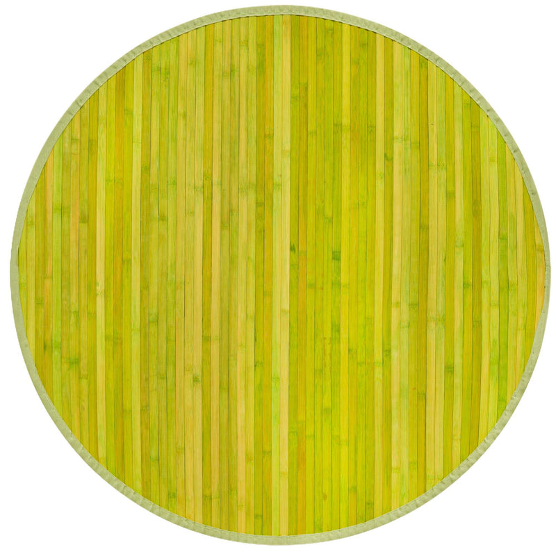 Serenity Pines Collection Area Rug - WhisperCreek Round Green  lifestyle 59