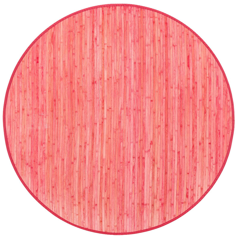 Serenity Pines Collection Area Rug - WhisperCreek Round Pink  lifestyle 3