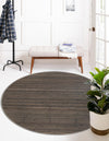 Serenity Pines Collection Area Rug - WhisperCreek Round Gray  lifestyle 87