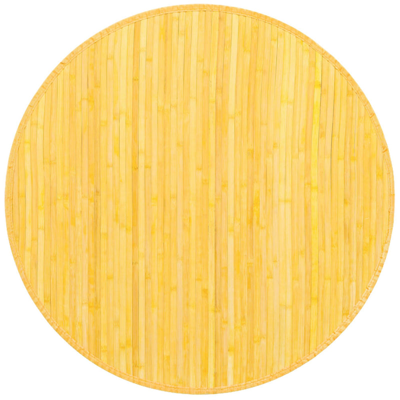 Serenity Pines Collection Area Rug - WhisperCreek Round Yellow  lifestyle 66