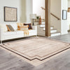 Serenity Sands Collection Area Rug -  Hushhaven Square Brown  lifestyle 166