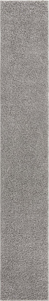 Cozy Haven Shag Collection Area Rug - Sanctuary (Cloud Gray) Runner Cloud Gray  lifestyle 10